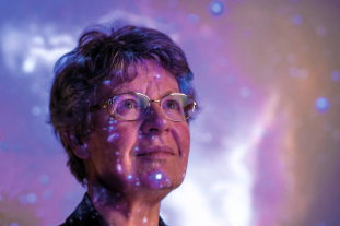 Professor Dame Jocelyn Bell Burnell shines light on darkening universe